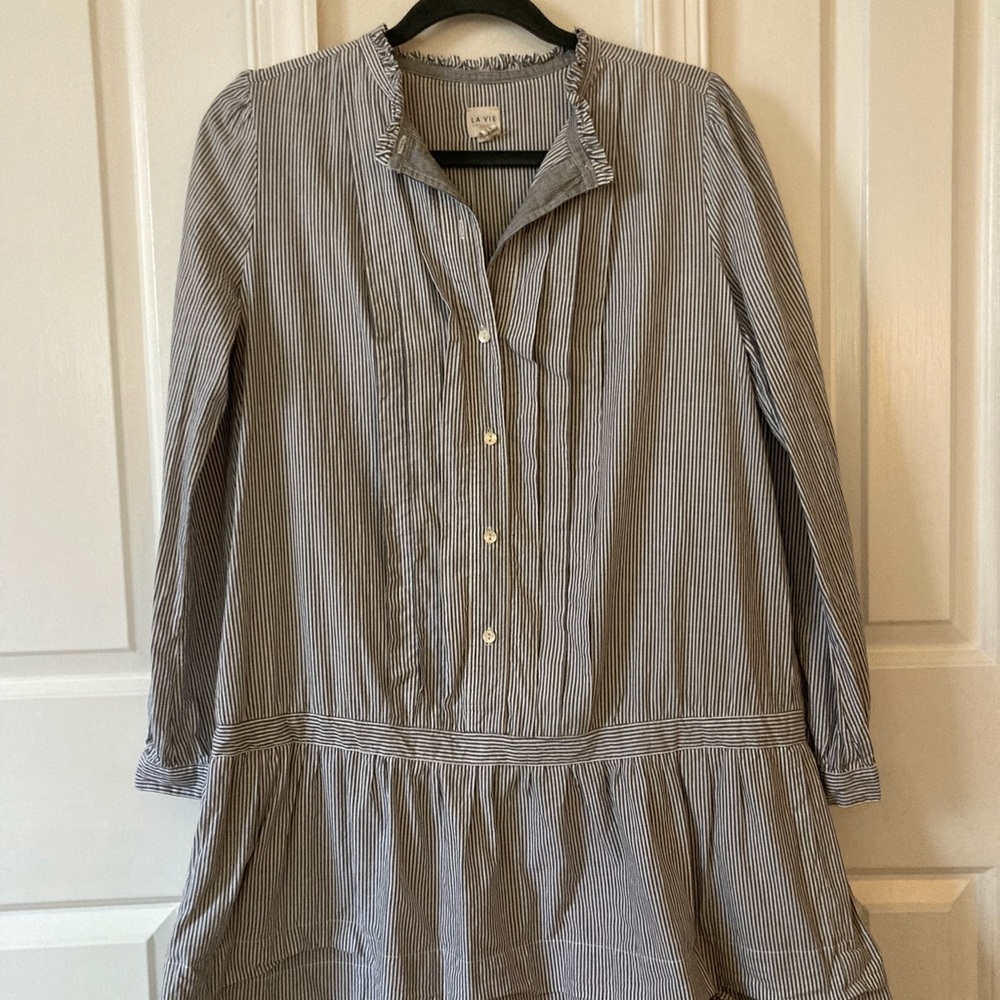 Anthropologie drop waist classic tunic